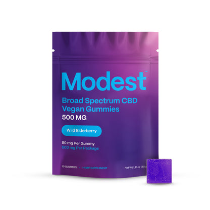 Broad Spectrum CBD Vegan Gummies